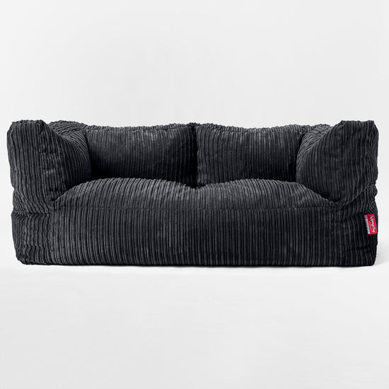 Kids' Giant Albert Sofa 2 Seater 3-14 yr - Cord Black 03