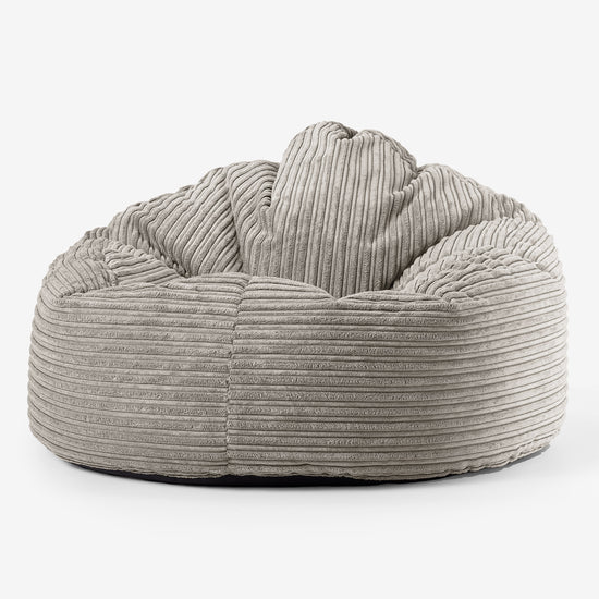 Kids' Giant Snuggle Bean Bag 3-8 yr - Cord Mink 02