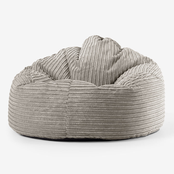 Kids' Giant Snuggle Bean Bag 3-8 yr - Cord Mink 02