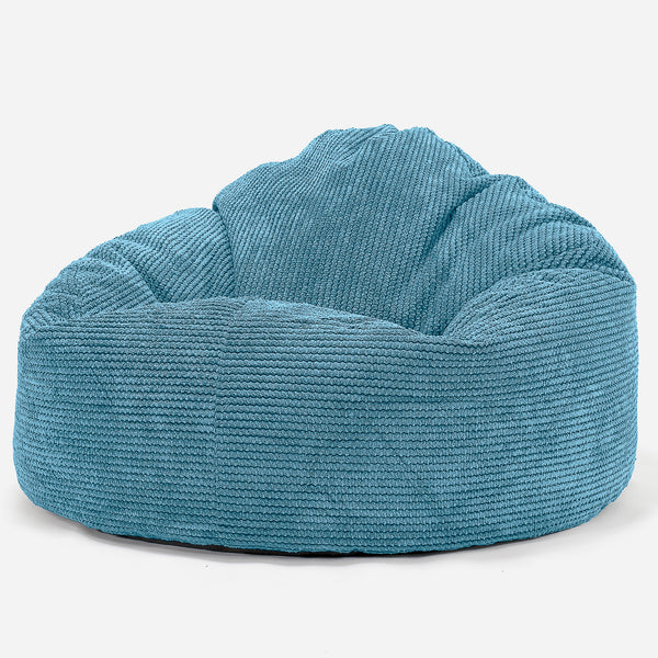 Kids' Giant Snuggle Bean Bag 3-8 yr - Pom Pom Aegean 01