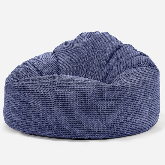 Kids' Giant Snuggle Bean Bag 3-8 yr - Pom Pom Purple 02