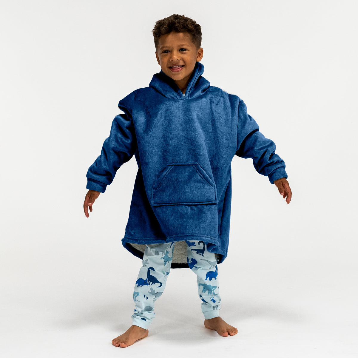 Blue sweatshirt kids best sale