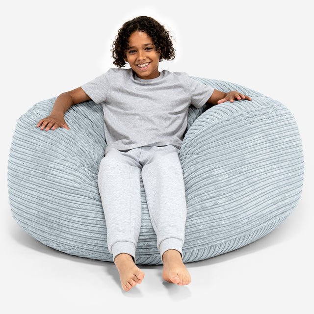 Ultra Comfy Kids' Super Sized Bean Bag 6-14 yr - Cord Baby Blue 01