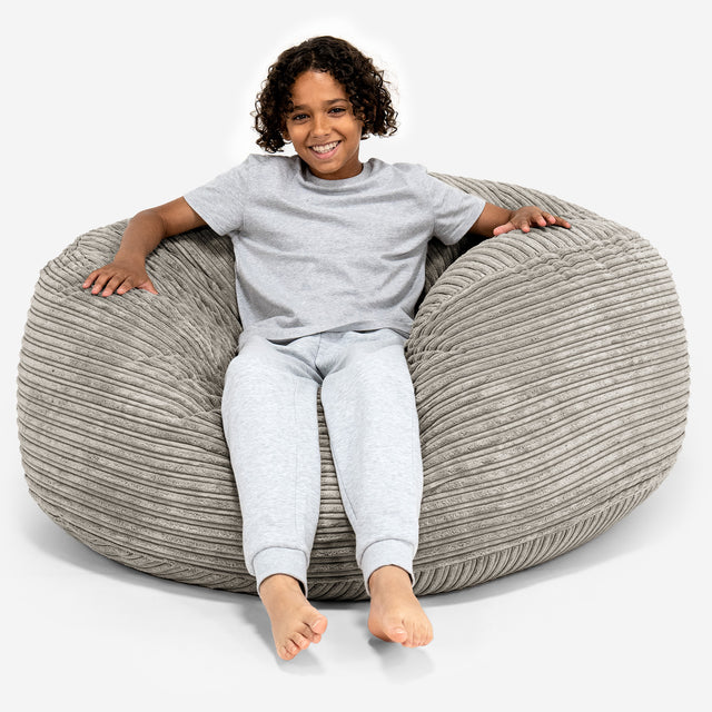 Ultra Comfy Kids' Super Sized Bean Bag 6-14 yr - Cord Mink 01