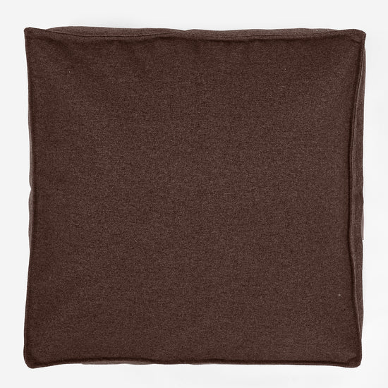 Large Floor Cushion - Interalli Wool Brown 03
