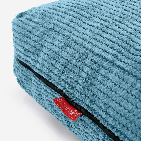 Large Floor Cushion - Pom Pom Aegean Blue 02