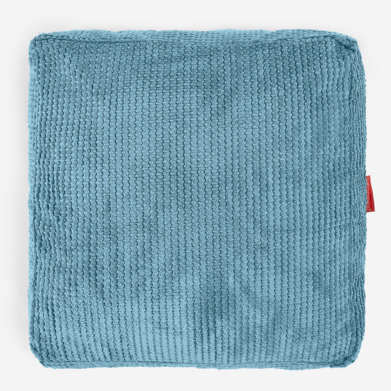 Large Floor Cushion - Pom Pom Aegean Blue 03