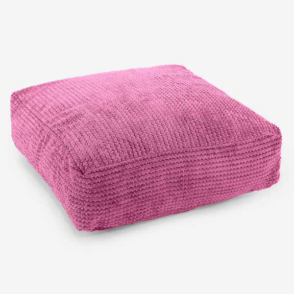 Large Floor Cushion - Pom Pom Pink 01