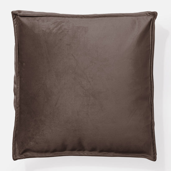 Large Floor Cushion - Velvet Espresso 02