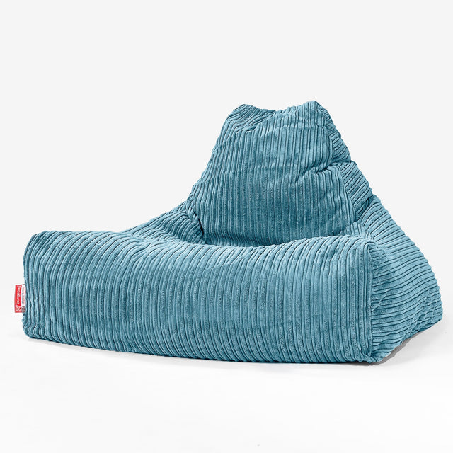 Lounger Beanbag - Cord Aegean Blue 01