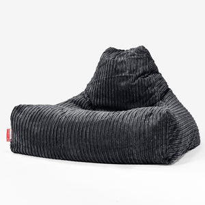 Lounger Beanbag - Cord Black