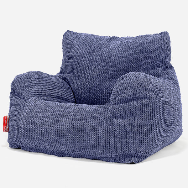 Bean Bag Armchair - Pom Pom Purple 01