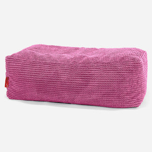 CloudSac 100 Memory Foam Footstool - Pom Pom Pink