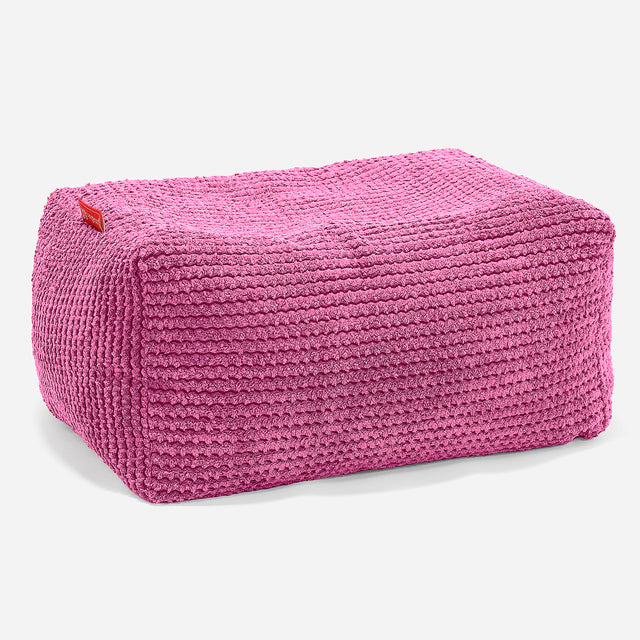 Small Footstool - Pom Pom Pink 01