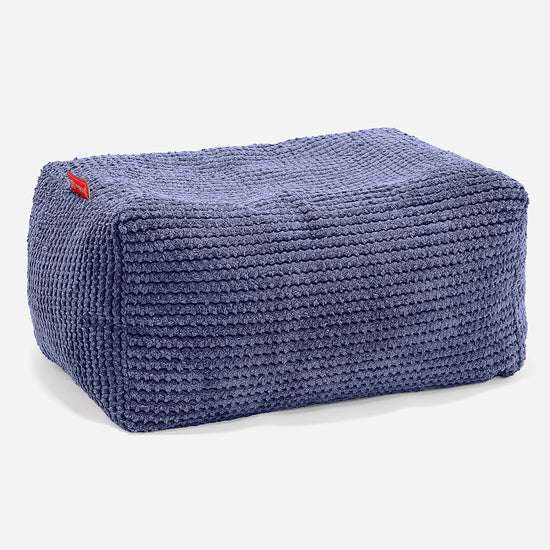 Small Footstool - Pom Pom Purple 01