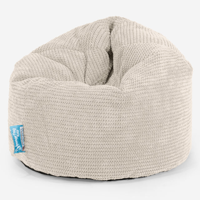 Children's Bean Bag 2-6 yr - Pom Pom Ivory 01