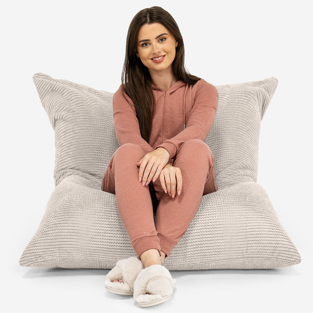 XL Pillow Beanbag - Pom Pom Ivory 01