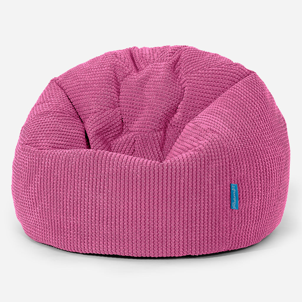 Classic Kids' Bean Bag Chair - Pom Pom Pink 01