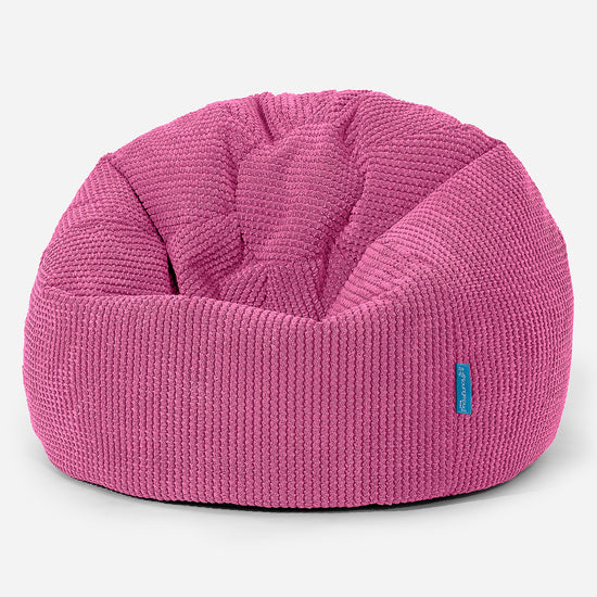 Classic Kids Bean Bag Chair 1-5 yr - Pom Pom Pink 01