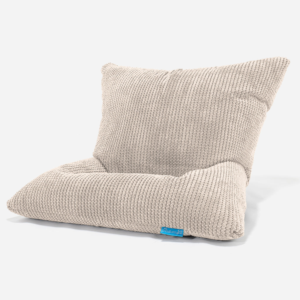 Children's Beanbag Pillow - Pom Pom Ivory 04