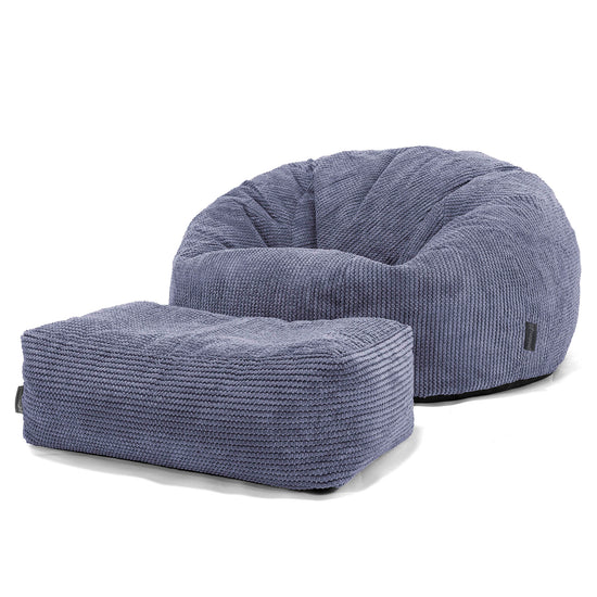 Classic Sofa Bean Bag - Pom Pom Purple 02