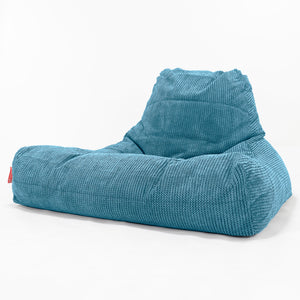Mega Lounger Bean Bag - Pom Pom Aegean Blue