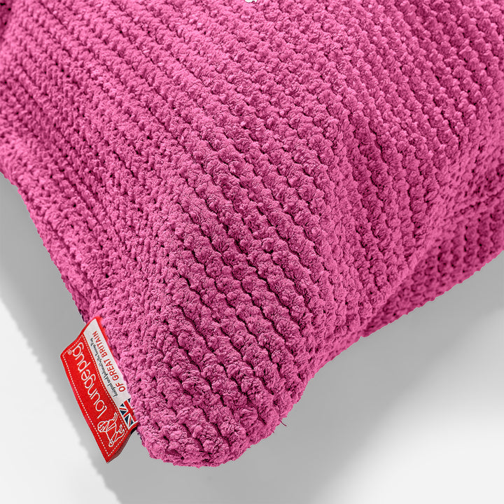 Rectangular Scatter Cushion 35 x 50cm - Pom Pom Pink 02