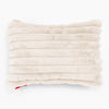 Rectangular Scatter Cushion Cover 35 x 50cm - Ultra Plush Cord Cream 01