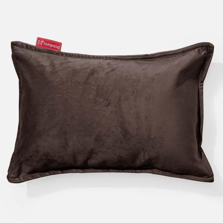 Rectangular Scatter Cushion 35 x 50cm - Velvet Espresso 01