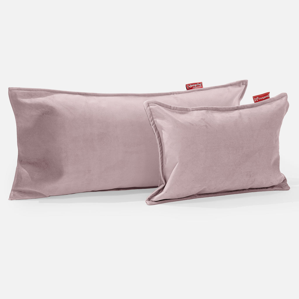 Rectangular Scatter Cushion 35 x 50cm - Velvet Rose Pink 03
