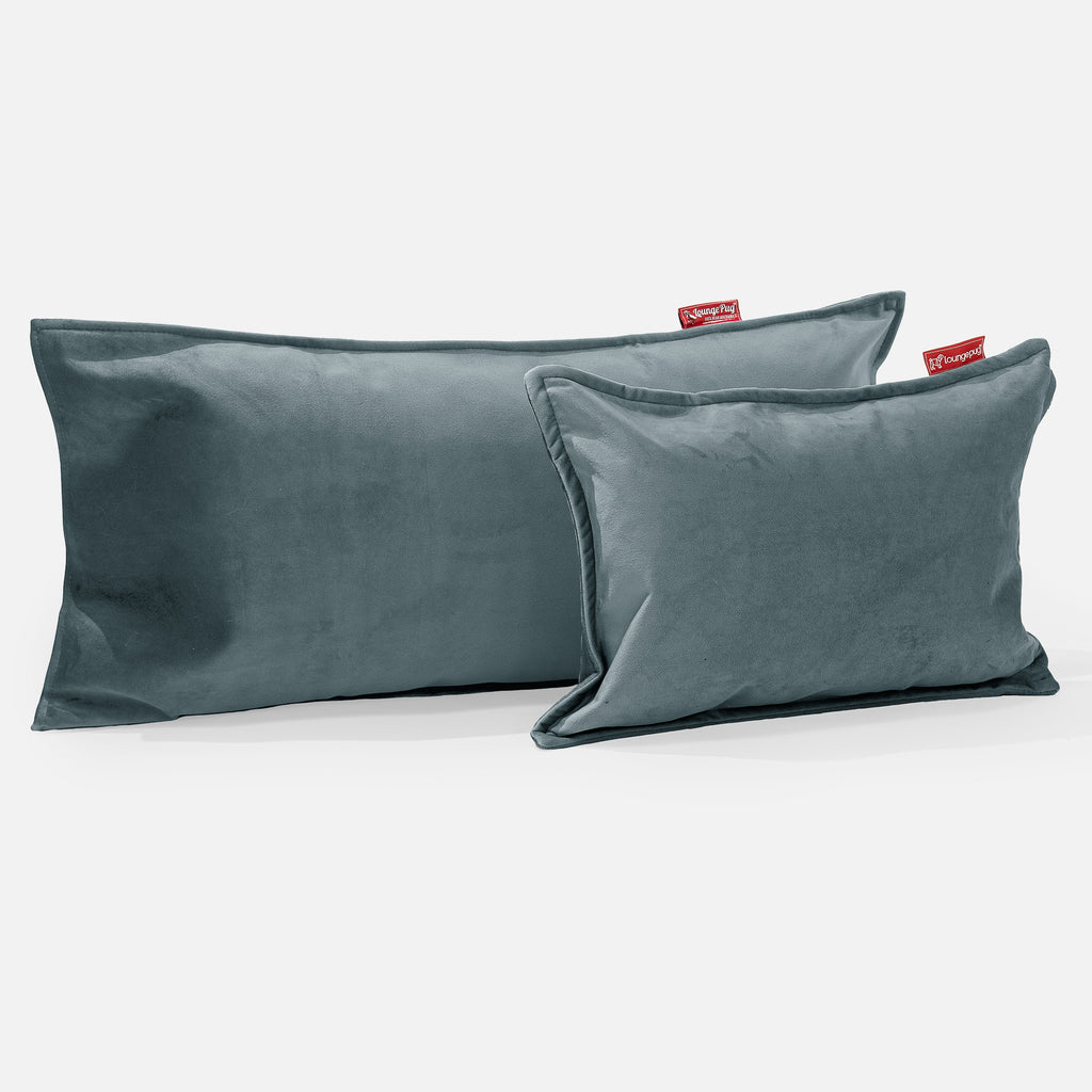 Rectangular Scatter Cushion 35 x 50cm - Velvet Teal 03