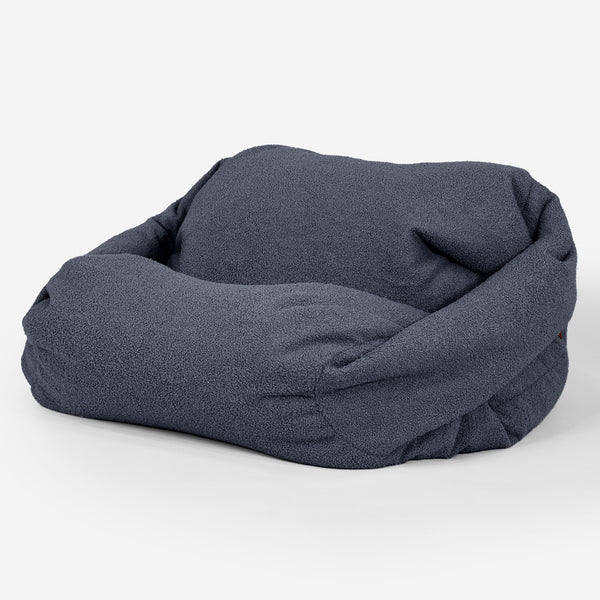 Sabine Bean Bag Armchair - Boucle Grey 02