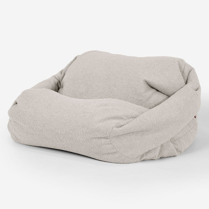 Sabine Bean Bag Armchair - Boucle Ivory 02