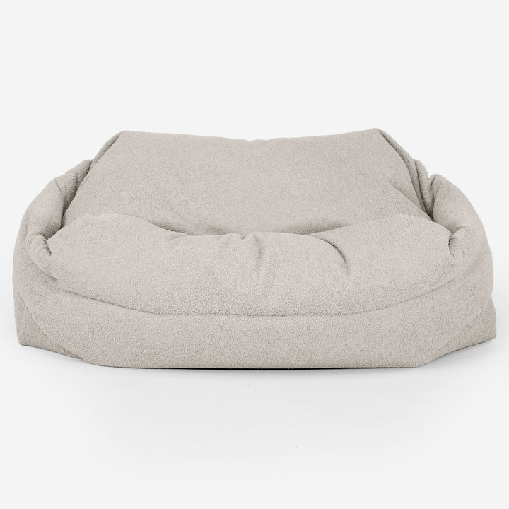 Sabine Bean Bag Sofa - Boucle Ivory 01