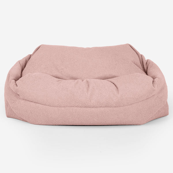 Sabine Bean Bag Sofa - Boucle Pink 01