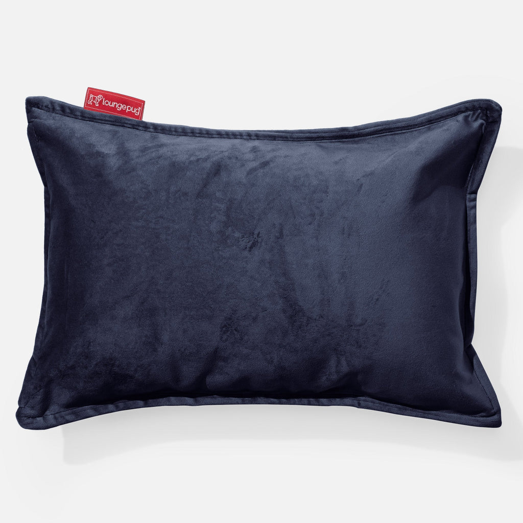Rectangular Scatter Cushion 35 x 50cm - Velvet Midnight Blue 01