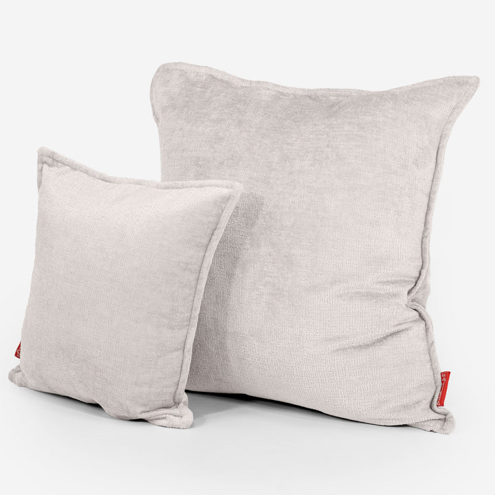 Scatter Cushion Cover 47 x 47cm - Chenille Cream 02