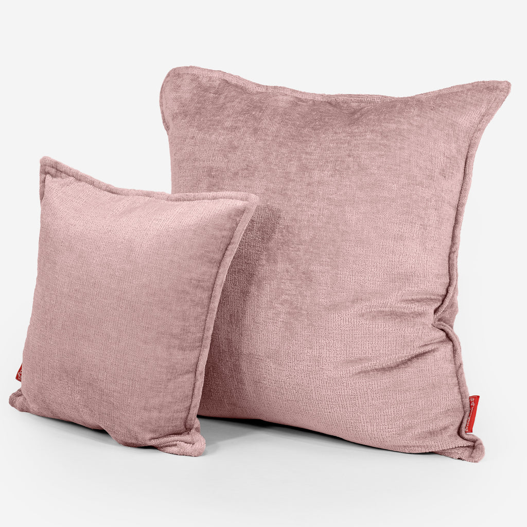 Scatter Cushion Cover 47 x 47cm - Chenille Pink 02