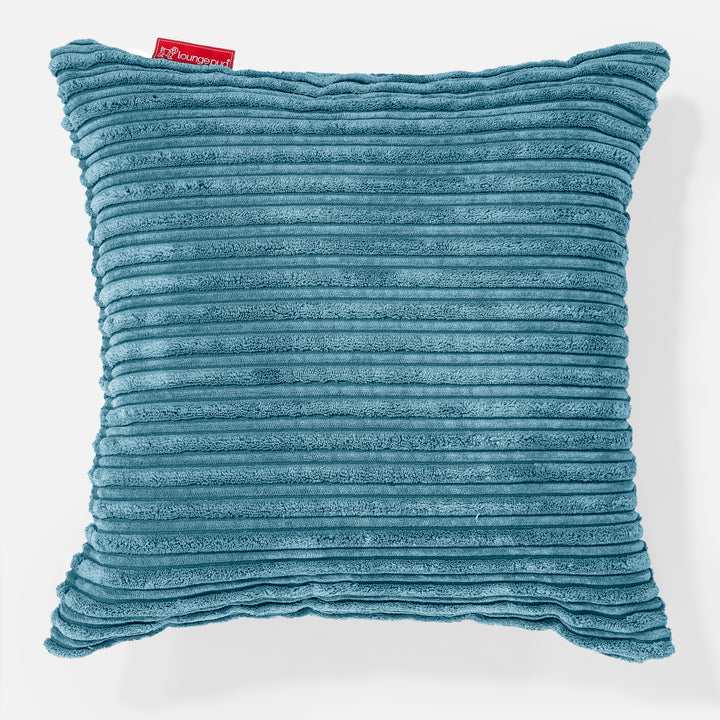 Scatter Cushion 47 x 47cm - Cord Aegean Blue 01