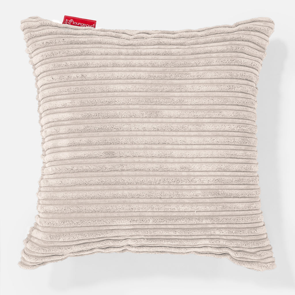 Scatter Cushion 47 x 47cm - Cord Ivory 01
