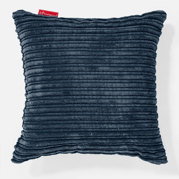 Scatter Cushion 47 x 47cm - Cord Navy Blue 01
