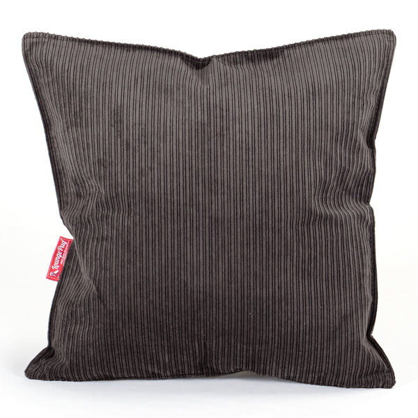 Scatter Cushion 47 x 47cm - Pinstripe Graphite Grey 01