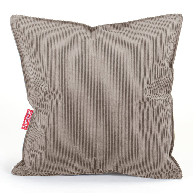 Scatter Cushion 47 x 47cm - Pinstripe Mink 01