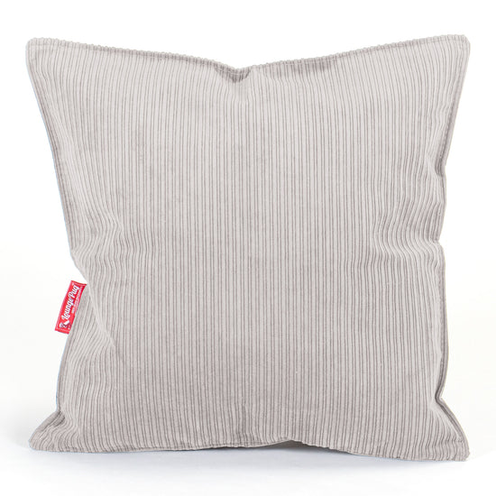 Scatter Cushion 47 x 47cm - Pinstripe Stone 01