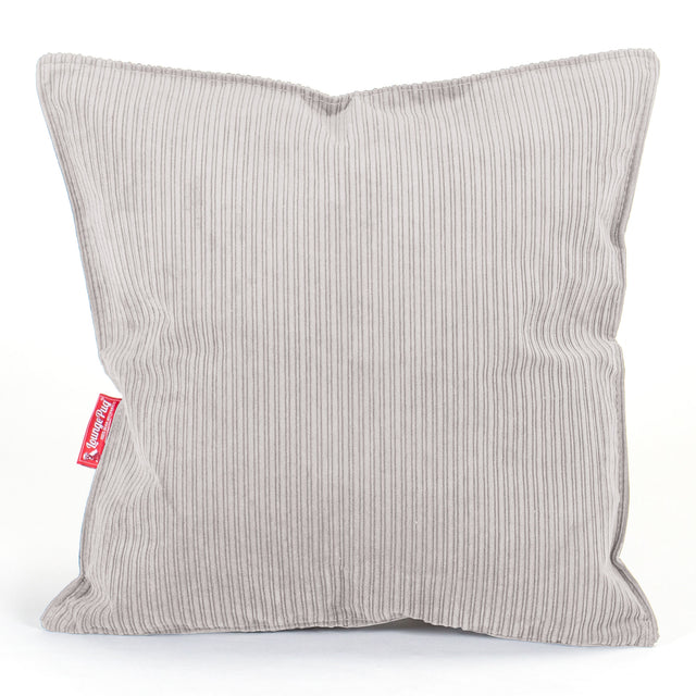 Scatter Cushion 47 x 47cm - Pinstripe Stone 01