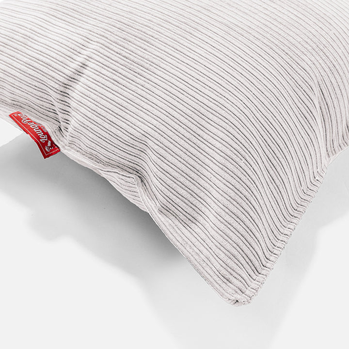 Scatter Cushion 47 x 47cm - Pinstripe Stone 02