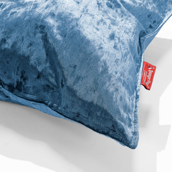 Extra Large Scatter Cushion 70 x 70cm - Vintage Velvet Teal 02