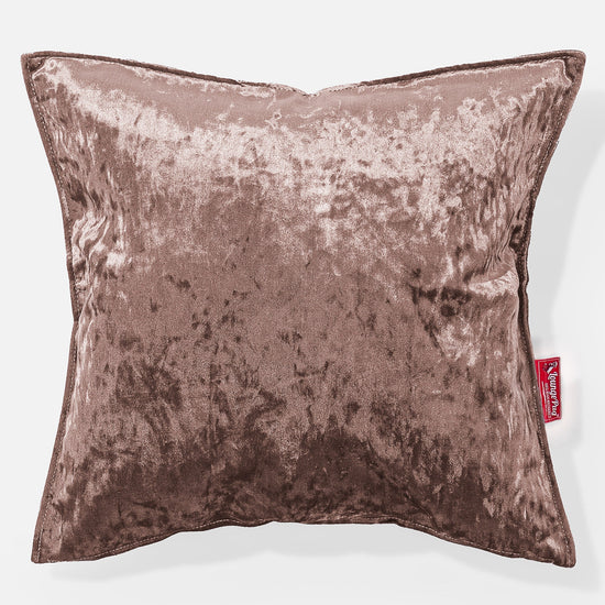 Extra Large Scatter Cushion 70 x 70cm - Vintage Velvet Truffle 01
