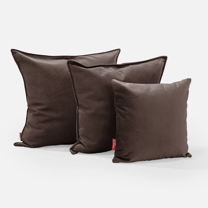 Scatter Cushion 47 x 47cm - Velvet Espresso 02