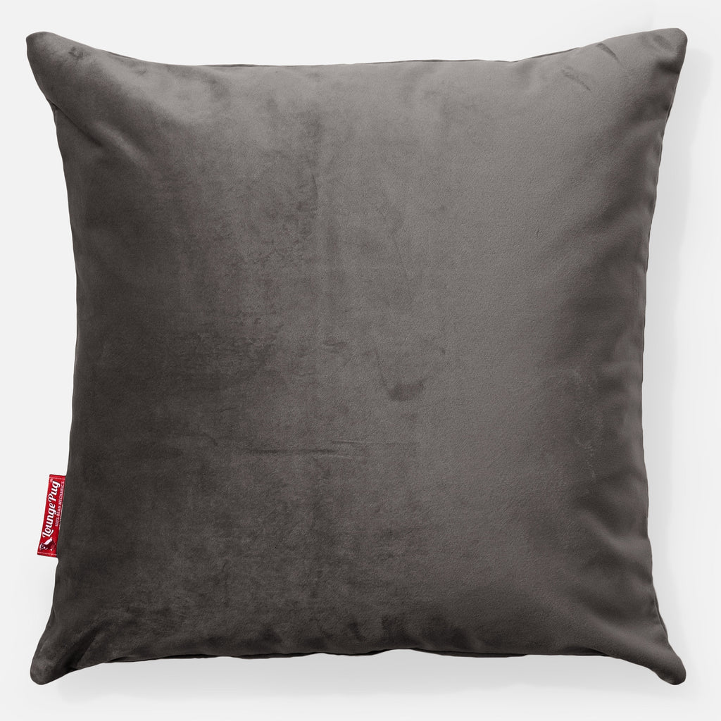 Scatter Cushion 47 x 47cm - Velvet Graphite Grey 01